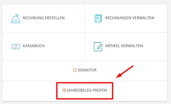 Jahresbeleg prüfen