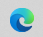 Microsoft Edge Logo - ein kleines E mit Farbverlauf von grün bis dunkel blau