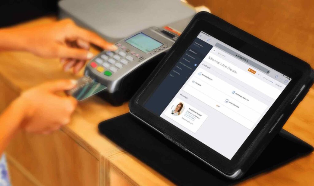 Umzugsfirma gründen und Software von helloCash auch als Tablet im Einsatz haben