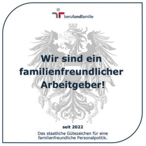 Auszeichnung familienfreundlicher Arbeitgeber