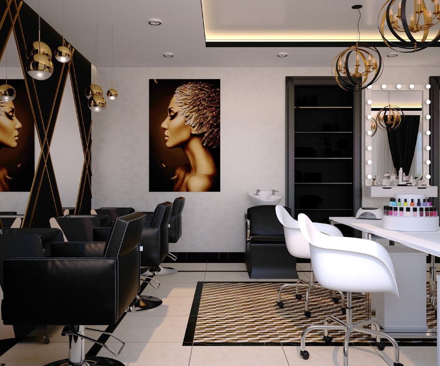 Cómo decorar una peluquería moderna © pixabay