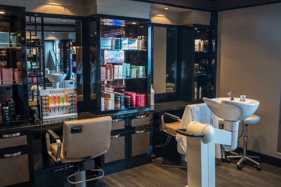 Decoracion peluqueria moderna 2 © pixabay