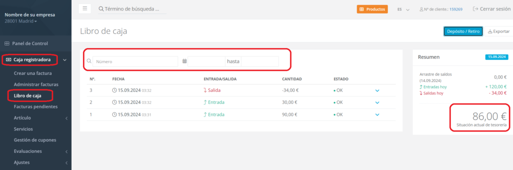 Cómo llevar el control de caja con nuestro software: Paso a paso