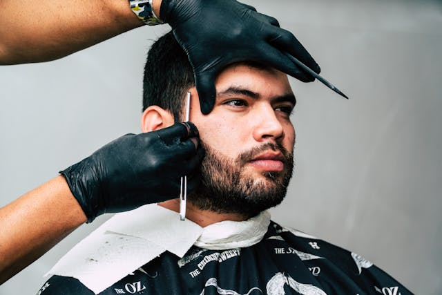 Ideas de nombres de peluquería masculina​ (c) pexels.com