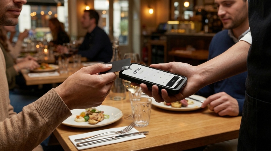 Datáfono para aceptar tarjetas en cualquier negocio