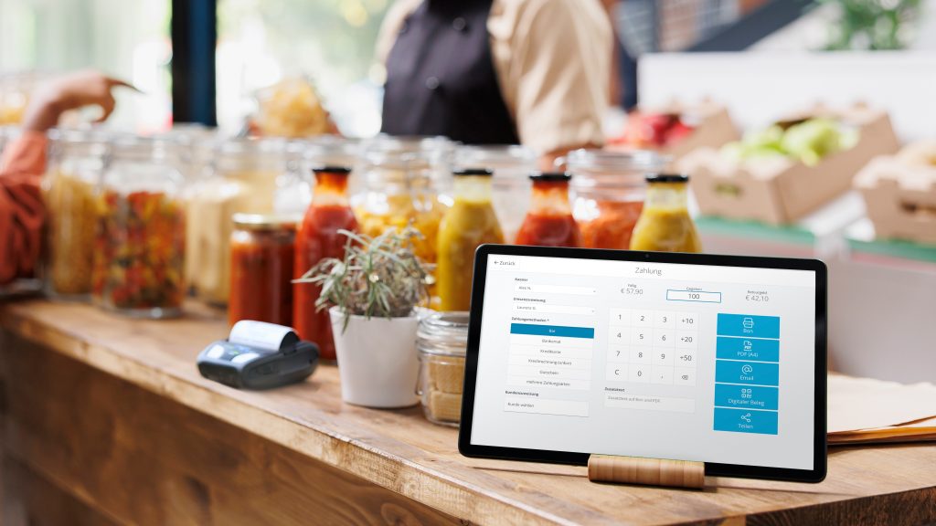 mobile Registrierkasse mit Bondrucker